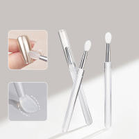 Brocha De Uñas De Silicona Para Aplicar Brillo De Plata Y Plateado Herramienta De Manicura Reutilizable Fácil De Usar Para Arte De Uñas - details 0