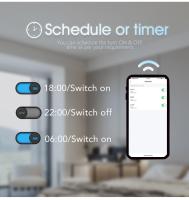 Lámpara De Techo Inteligente Tuya 36W Diseño De Madera LED Con Control De Voz Alexa Google Iluminación Para El Hogar - details 4