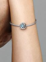 Pandora - Charm Círculo de Eternidad Azul Aguamarina de Marzo - Plata de Lei - details 2