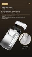 Afeitadora Eléctrica Multifuncional Para Hombres Recargable Y Impermeable Potente Para Uso Doméstico Y Viajes Essencial - details 6