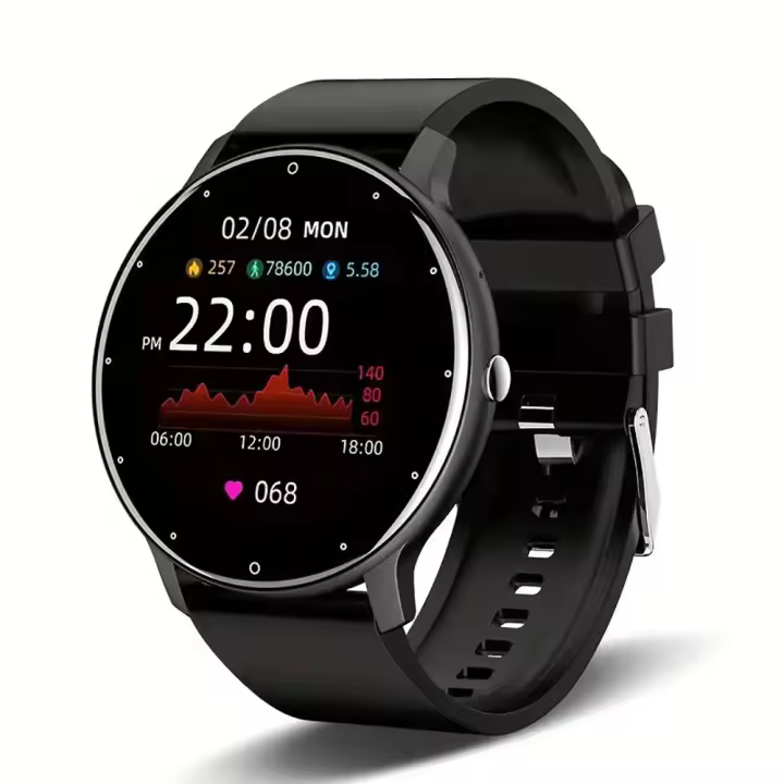 Relojes Inteligentes, Smartwatch Deportivo Multifunción Para Hombres, Resistente Al Agua Con Pantalla Táctil Complete Para Android Y IOS - 1