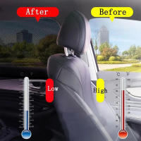 1Par De Cortinas De Sol Para Ventanas Del Coche Malla Transpirable Cubierta De Visera Estilo De Adorno Interior Automotriz - details 4