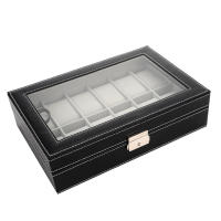 Caja De Relojes Organizador De 20 Slots En Cuero PU Para Hombres Caja De Exhibición De Relojes Regalo Con 61012 20 Espacios - details 25