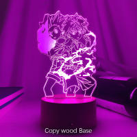 Lámpara Nocturna Anime Hunter X Hunter Figuras Gon Y Killua Luz De Noche Para Decoración De Habitación De Niños Regalo HxH Lámpara De Mesa - details 7