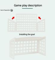Juego De Fútbol Con Dedos Set De Dos Goles Divertido Juguete De Fútbol Para Fiesta Familiar Regalo Para Niños Club De Fútbol Juego De Mesa - details 4