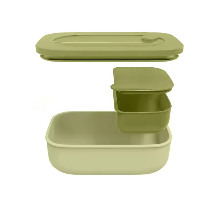 GUZZINI Set Fiambrera con contenedor Store & Go Green Avocado - 1