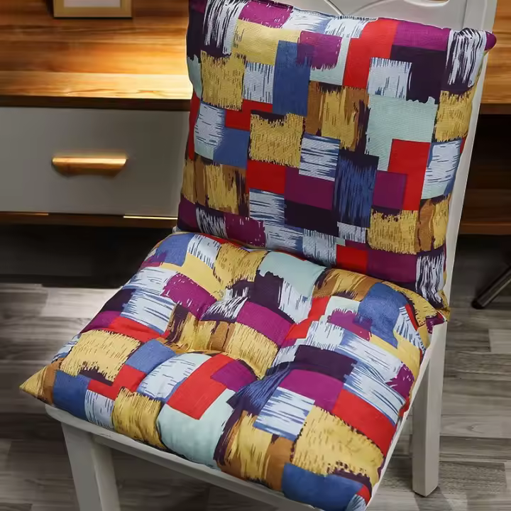 Cojín De Silla Con Soporte De Espalda 2-en-1 Para Sentarse Prolongado Trabajo Estudio Imprescindible Cojín De Oficina Clase Hogar Material De Espuma De Memoria - 1