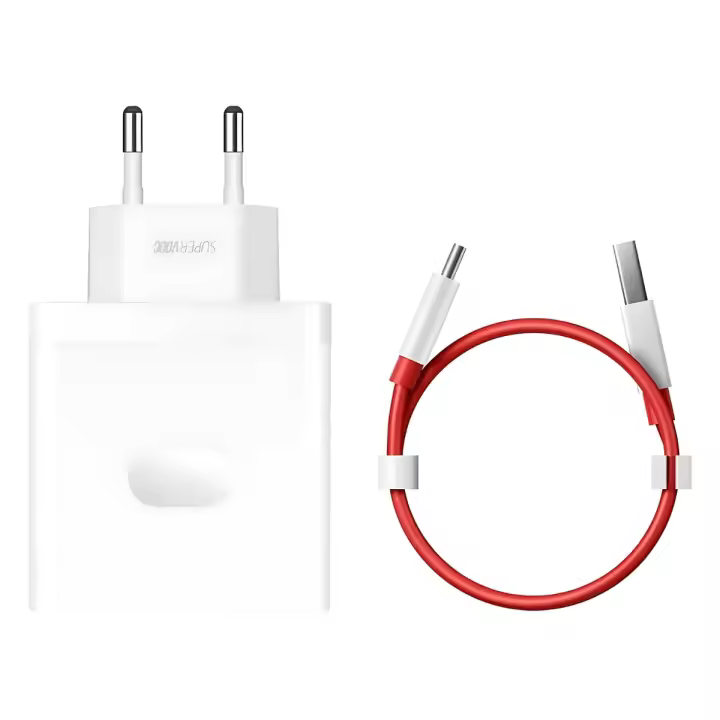OnePlus Charger SUPERVOOC 100W One Port Cargador de Carga Rápida USB-C con Cable Blanco - 1
