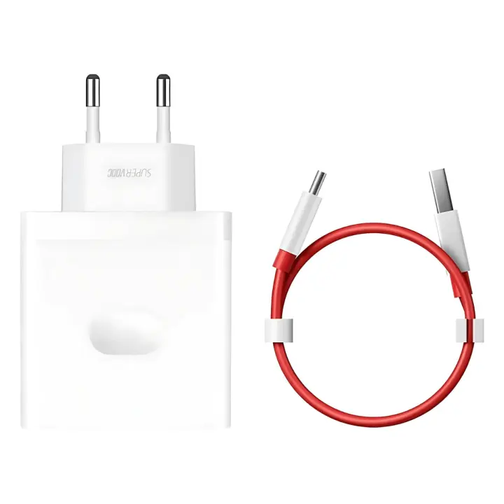 OnePlus Charger SUPERVOOC 100W One Port Cargador de Carga Rápida USB-C con Cable Blanco - 1