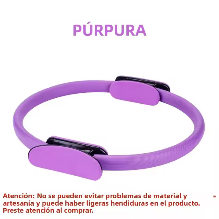 Anillo De Resistencia Elástico Para Pilates Y Yoga Entrenador De Muscles Pélvicos Auxiliar De Aro De Yoga Para Piernas Hermosas Cintura Y Glúteos Fitness - 1