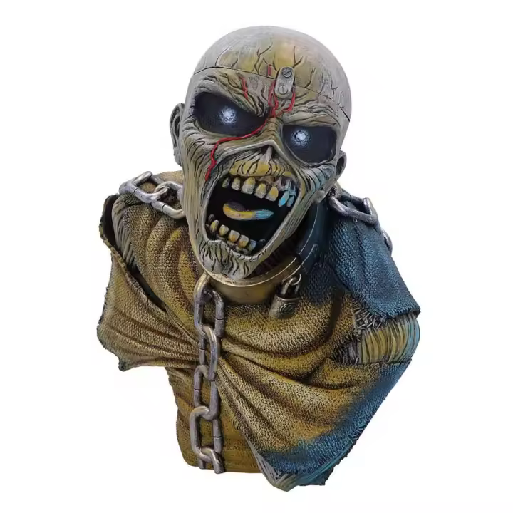 Nemesis Now Busto Iron Maiden Piece Of Mind 12 Cm - Alta Calidad - 1