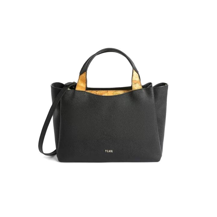 Cat Messenger Bag Bolso De Hombro Para Mujer Color Negro