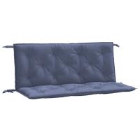 vidaXL Cojines banco jardín 2 uds tela Oxford 120x50x7 cm Color Antracita,  Gris,  Crema y mas Cojín Decorativo de Asiento Cojines de muebles de salon - details 0