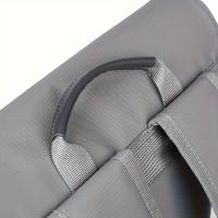 Bolsos,1PC Mochipa de moda para hombre de cuero artificial, resistant to Agua with Gran capacidad, Bolso de Hombre para computadora with Para computadora COMPART, forro de poliéster duradero, Correas ajustables - details 5