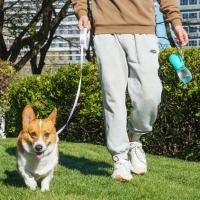 Botella Portátil Para Perros Y Gatos Pequeños Medianos Y Grandes Con Cuencos De Beber Para Caminar Y Viajar a La Montaña Resistente Al Desbordamiento Y Durable Con Textura Frosted - details 15