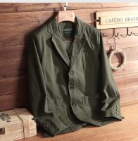 Nueva Chaqueta De Estilo Italiano Para Hombre plus Size Elegante Y Casual Con Tres Botones Cuello En V Para Negocios - details 7