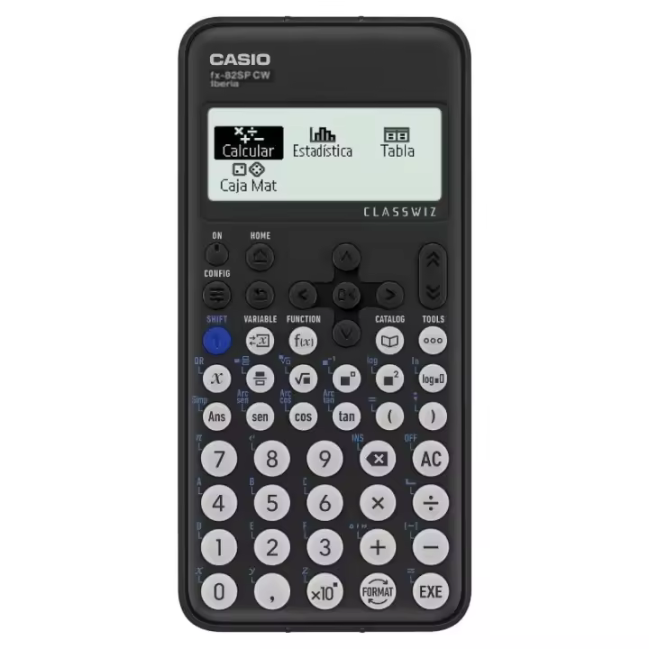 Calculadora científica casio classwiz fx-82 sp cw/ negra - 1