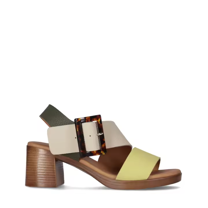 Chika10 Leather NEW GOTICA 09 Sandalia de Tacón Multicolor - 1