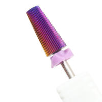 Broca De Uñas De Titanio Y Carburo Multiusos 5 En 1 De Acero Con Alta Dureza Para Eliminar Gel Duraderamente Uso Manual - details 2