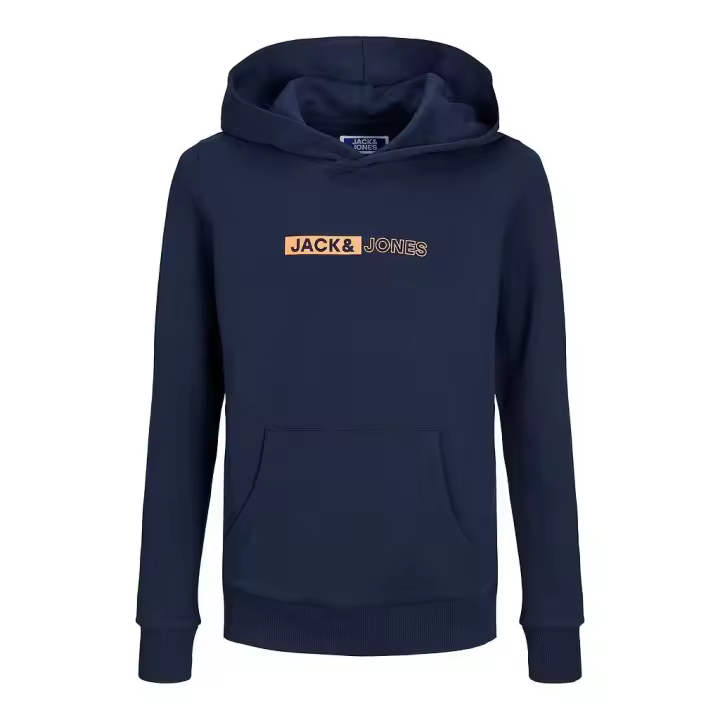 Sudadera JACK & JONES JJNEO SWEAT HOOD JNR 12225210 MARINO Marino - 1