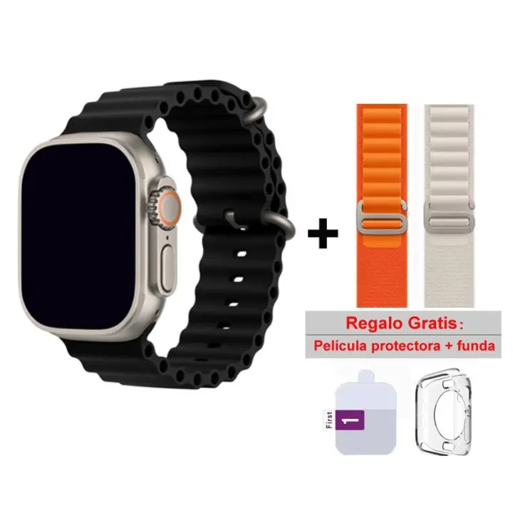 NUEVO HK10 Ultra 3 Reloj inteligente 49 mm Ultra Pantalla Amoled ChatGPT Whatsapp Música local Modos AOD Llamada Bluetooth Reloj inteligente para hombre y Mujer - 1