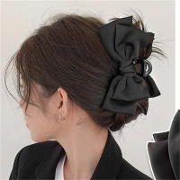 Grande Clip De Cabello Con Lazo Super Bonito Accesorio De Pelo De Alta Gama Para Mujer Adorno Geométrico Moda Para Compras - details 4