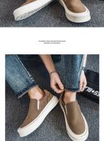 Zapatos Para Hombre Talla Grande Loafers Casuales Cómodos Zapatillas De Piel Suave Ligeros Vintage Flats Para Ocio - details 10