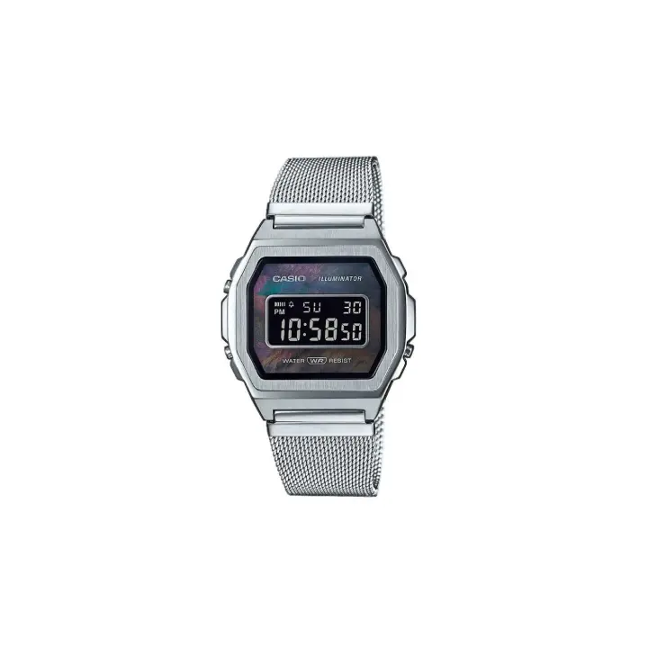Casio Vintage A1000M-1BEF - Reloj de Acero Inoxidable 3 Atm - 1