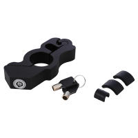 Cerradura De Manillar Para Motocicleta Antirrobo Seguridad Universal Imitación De Acero Cierre De Seguridad Con Rodillo Pull - details 9