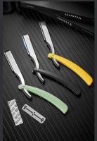 GIANXI Cortauñas Manual Con Hoja De Acero Inoxidable Profesional Para Barbero Recortador De Barba Cuchilla Interchangeable Para Hombres - details 13
