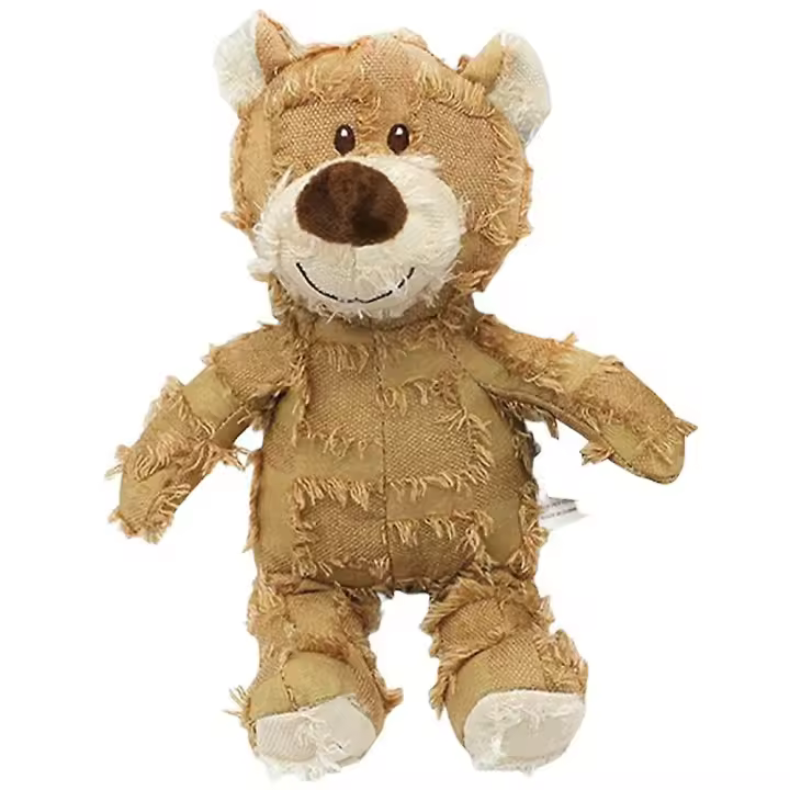 Oso Macizo indestructible, Juguete para Perros de ossito de Plush transpired y masticable desgas Resistant, Limpieza de dientes adecuada para Masticar- - 1