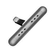 Difusor de aceite esencial recargable para coche con barra de aromaterapia sólida y opción de cartucho incorporado, libre de sustancias nocivas (1 clips de ventilación + 2 varitas de incienso) - details 3