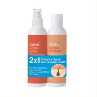 Vetnova Champú para Perros, Gatos y Equinos CUTANIA GLYCOAT - 355 Ml - 1