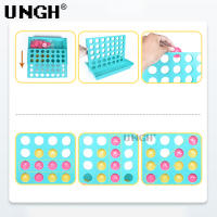 Juego De Tablero Educativo UNGH Four in a Row Bingo Chess Connect Clásico Para Familia Divertido Juego De Entretención Para Niños Y Adultos - details 2