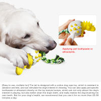 Cepillo Para Dientes De Perro Juguete Interactivo De Dinosaurio Sférico Resistente Mordedor Puzzle Para Limpieza Oral Divertido Juguetón - details 6