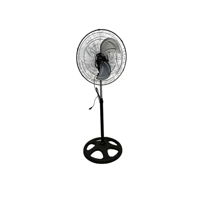 PLUSHOME Ventiladores de Pie Altura Ajustable,Ventilador de suelo,Ventilador Sobremesa,Circulador de aire,Ventilador industrial Metaric.De 25W hasta 120W.Ventilador giratorio 360 grados. - 1
