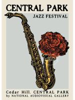 Póster Vintage Montreux Jazz Festival En Lienzo Gato Negro Gramófono Arte De Pared Decoración Nórdica Para Sala De Estar Regalo - details 5