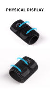 Protector De Dedos Deportivo Corregidor De Mano Para Baloncesto Soporte De Esguince Fractura Y Desplazamiento Tallas S/M/L Color Negro - details 1
