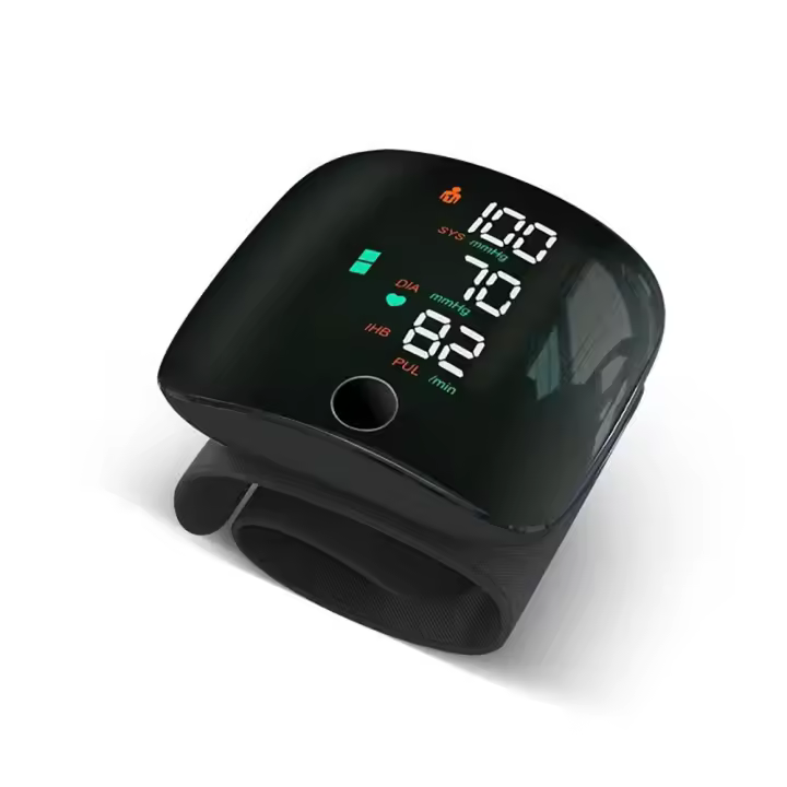 Tensiómetro de Muñeca digital , medición precisa de la presión arterial y el pulso,Medidor Automático De Presión Arterial Para La Muñeca, pantalla LCD grande - 1