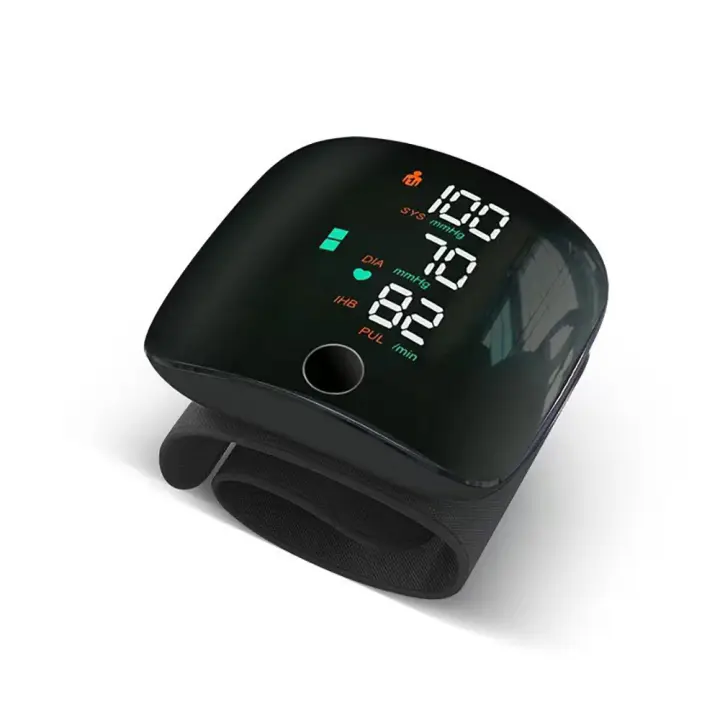 Tensiómetro de Muñeca digital , medición precisa de la presión arterial y el pulso,Medidor Automático De Presión Arterial Para La Muñeca, pantalla LCD grande - 1