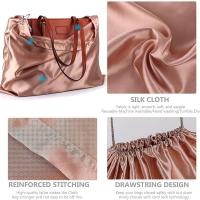 Bolsas De Polvo Para Bolso De Mano Cubierta De Seda Gruesa Bolsa De Almacenamiento Con Cordón Para Tote Bolso Zapatos Botas a Prueba De Polvo - details 4
