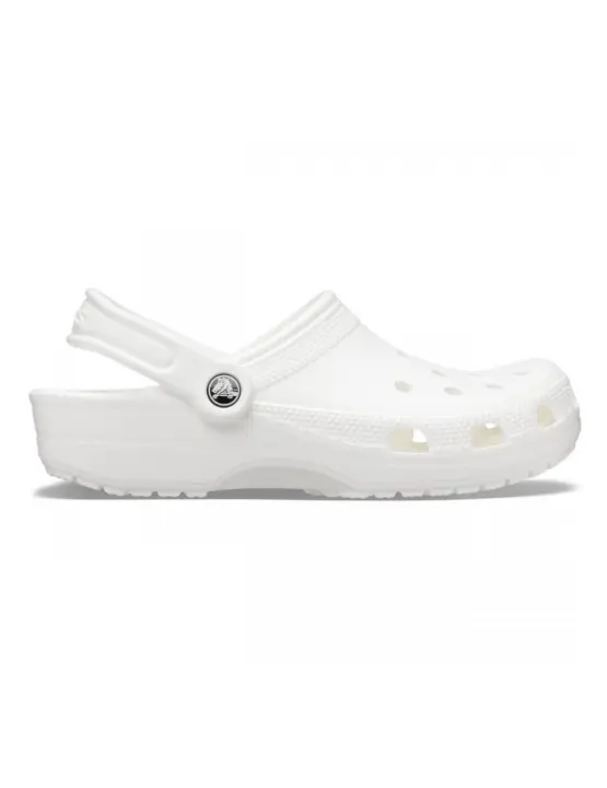 Crocs Classic Blancas de Hombre, Zapatos de Croslite Moldeados, Ligeros y Divertidos - 1