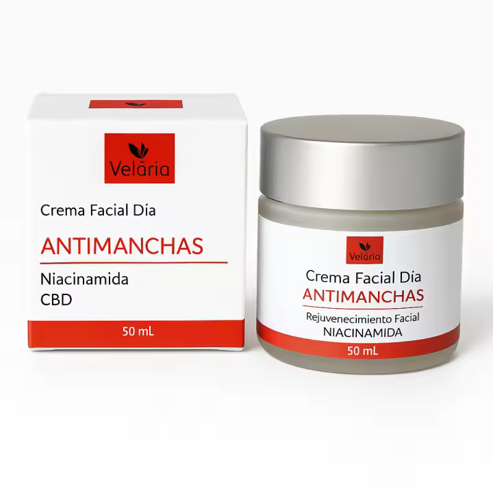 Crema Niacinamida, Cáñamo y Rosa Mosqueta 50ml Marca española. Libre de tóxcos. Natural - 1