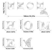 Nuevos Pegatinas De Pared En Forma De Mariposa Con Letras Inglesas Adhesivas Y Desmontables En Acrílico Decoración Moderna Para El Hogar - details 7