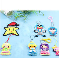 Perler Fuse Bolas De 5.0mm DIY Juguetes De Artesanía Rompecabezas Tangram Jigsaw Beadbond Hama Pixel Puzzle Pegboard Educativo Para Niños Regalo - details 4