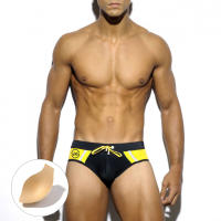 Bragas De Baño Para Hombre UXH Padded Push-up De Verano Ropa De Deporte Para Natación Y Surf En La Playa Material De Poliéster Y Spandex - details 12