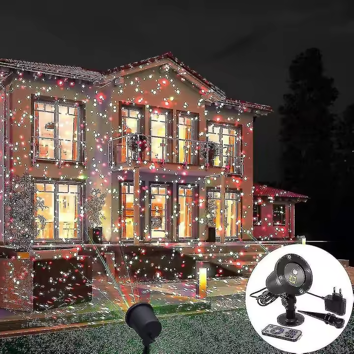 Navidad Led Proyector Paisaje Al Aire Libre Etapa Lámpara de Navidad Led Luz DE LA Etapa - 1