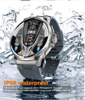 Reloj inteligente redondo HD V69 de 1,85 pulgadas (hacer y recibir llamadas), batería de 710 mAh, reloj inteligente con rastreador de actividad física para Android y iPhone, reloj digital resistente al agua hasta 5 ATM y podómetro - details 2