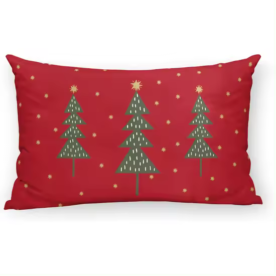 BL BELUM - Funda cojín navidad- Funda cojin Laponia 44 30x50 100% algodón - 1