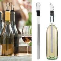 Varita De Enfriamiento Para Botella De Vino Y Cerveza Acero Inoxidable Aerator Stopper Para Bebidas Herramienta De Barra - details 2